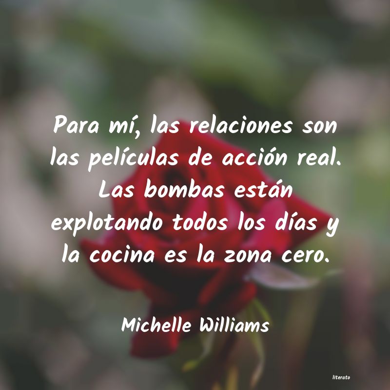frases de Michelle Williams