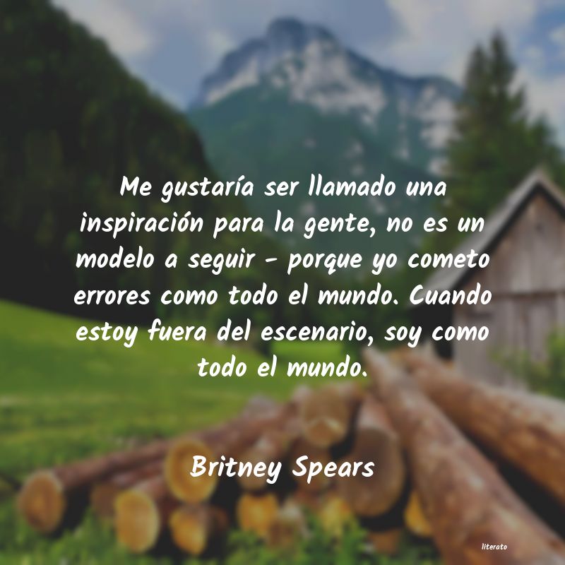 frases de Britney Spears