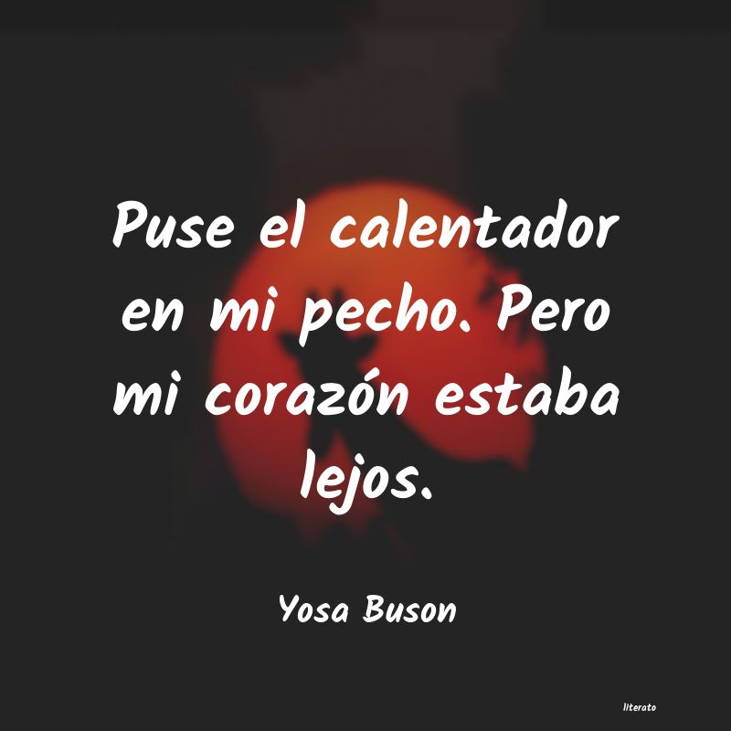 Frases de Yosa Buson