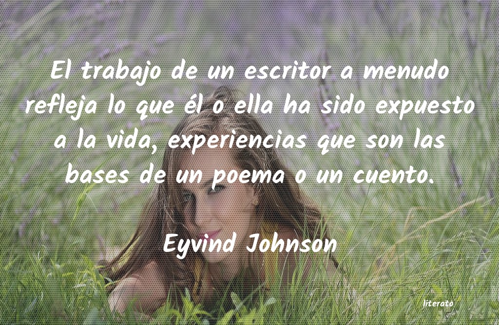 frases de Eyvind Johnson