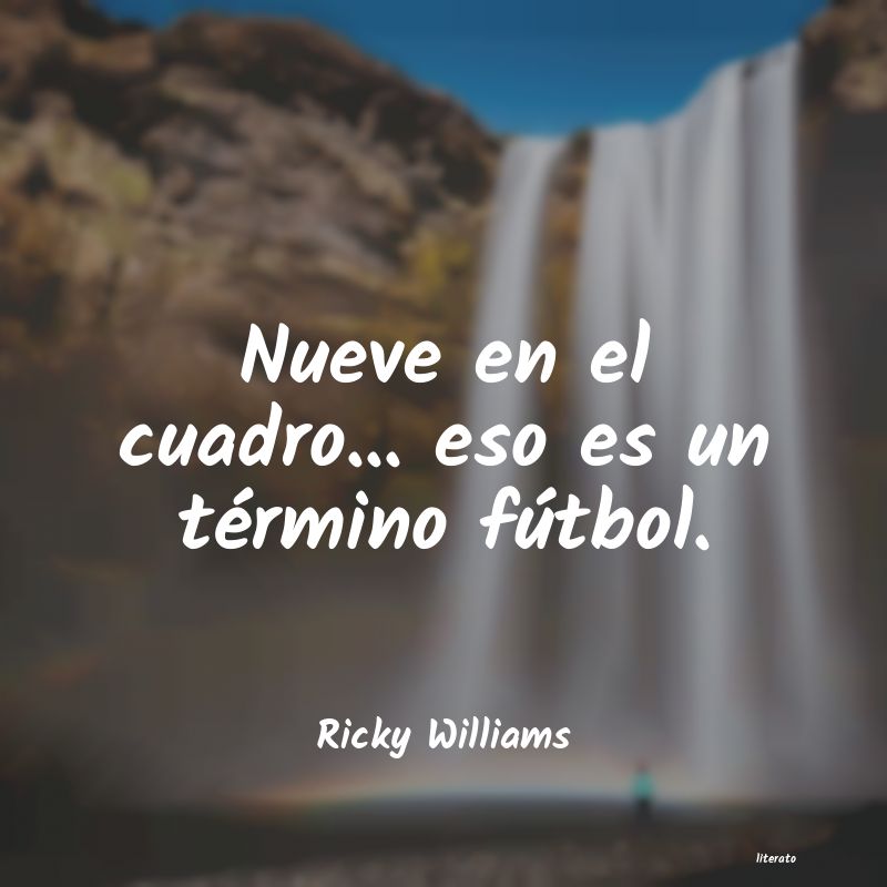 frases de Ricky Williams