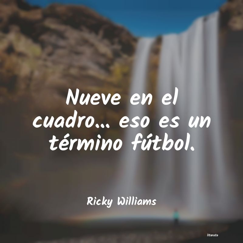 Frases de Ricky Williams