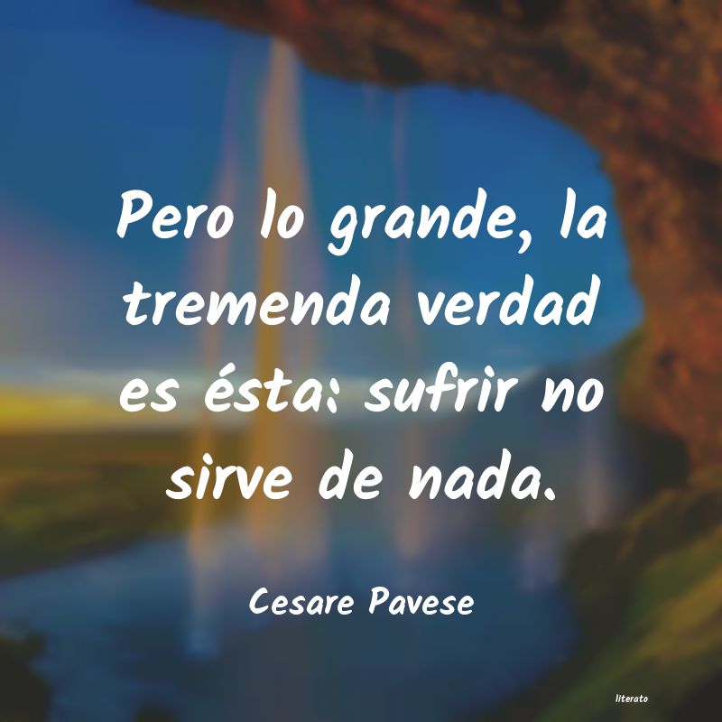 Frases de Cesare Pavese