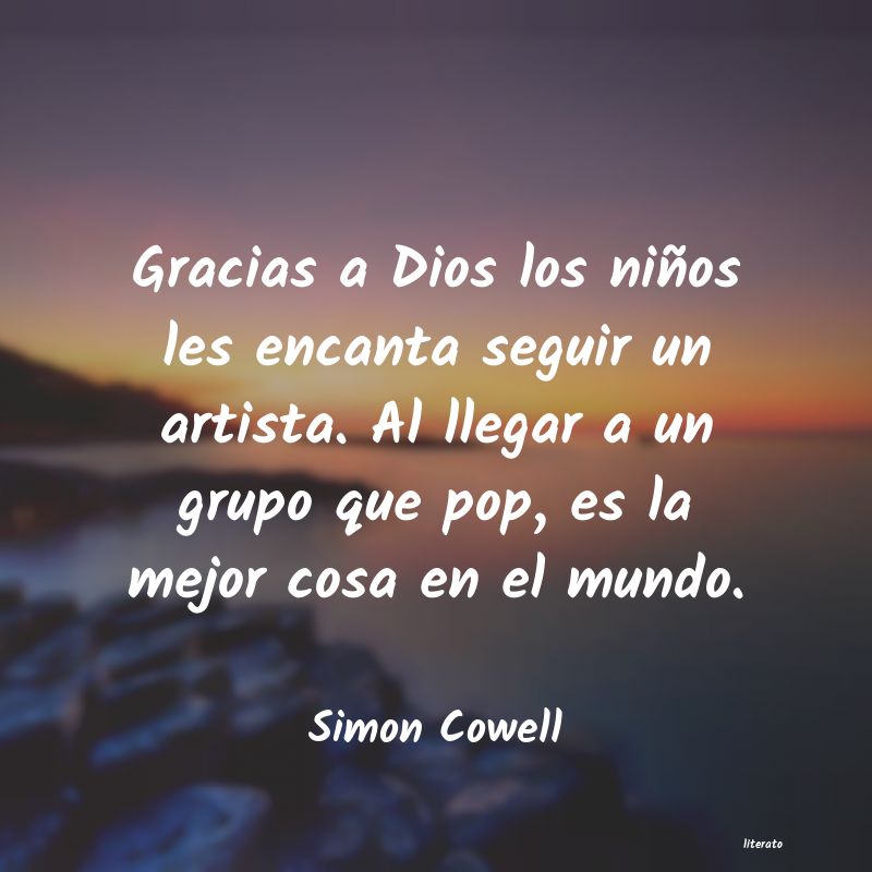 Frases de Simon Cowell