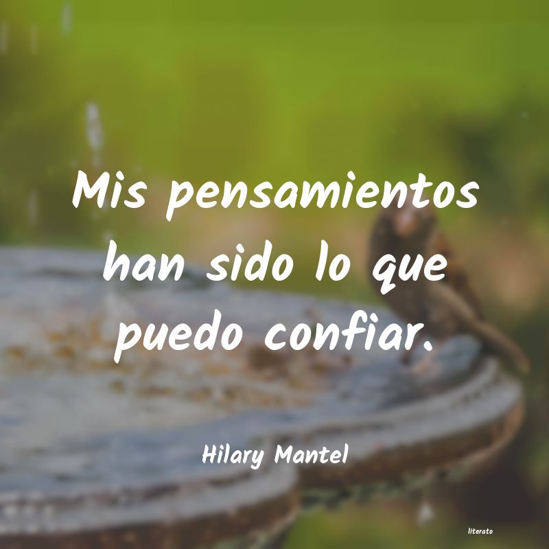 Frases de Hilary Mantel