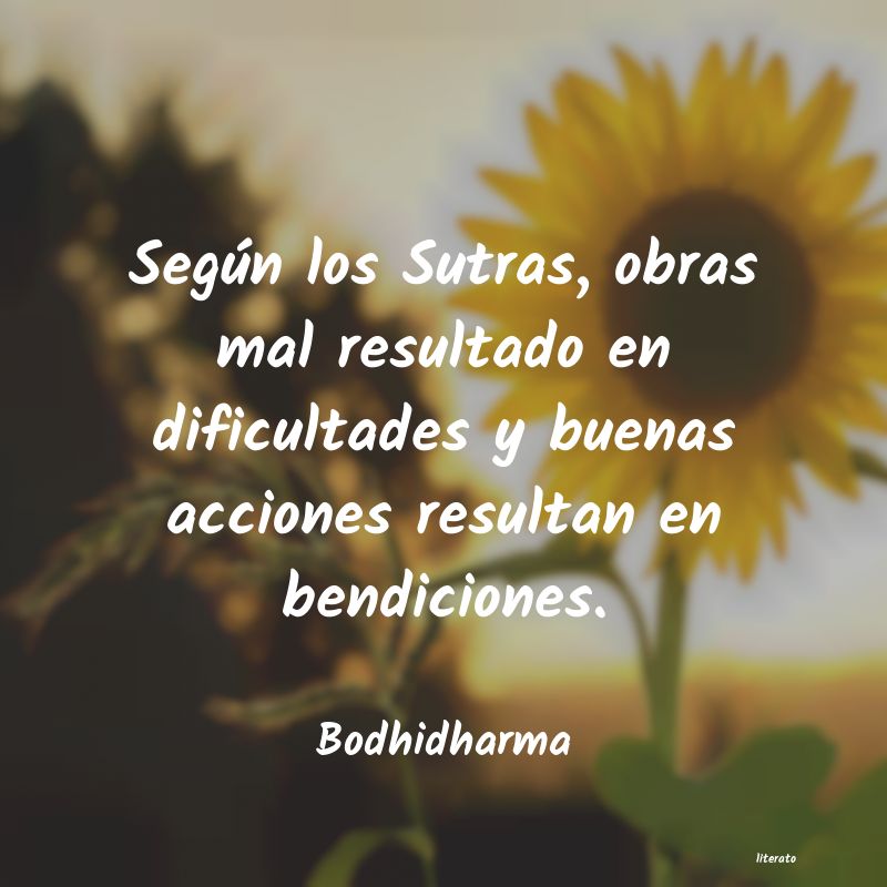 frases de Bodhidharma