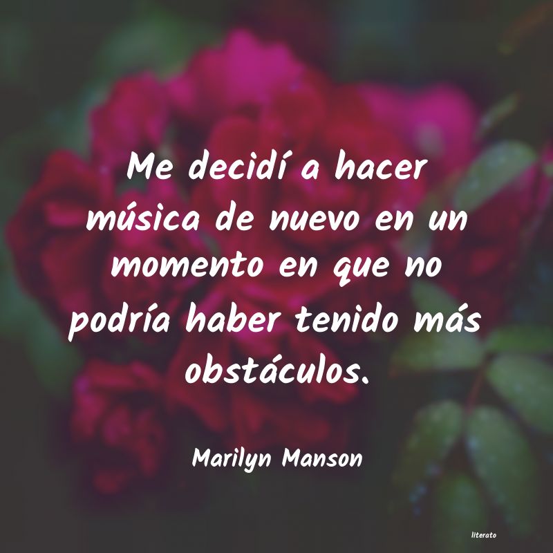 Frases de Marilyn Manson