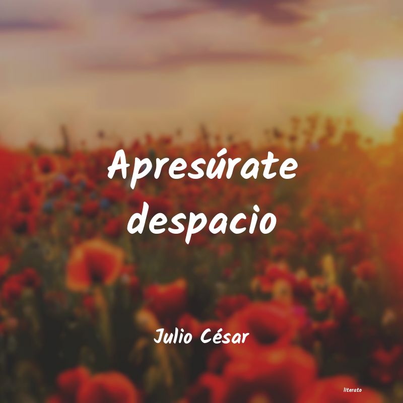 frases de Julio César