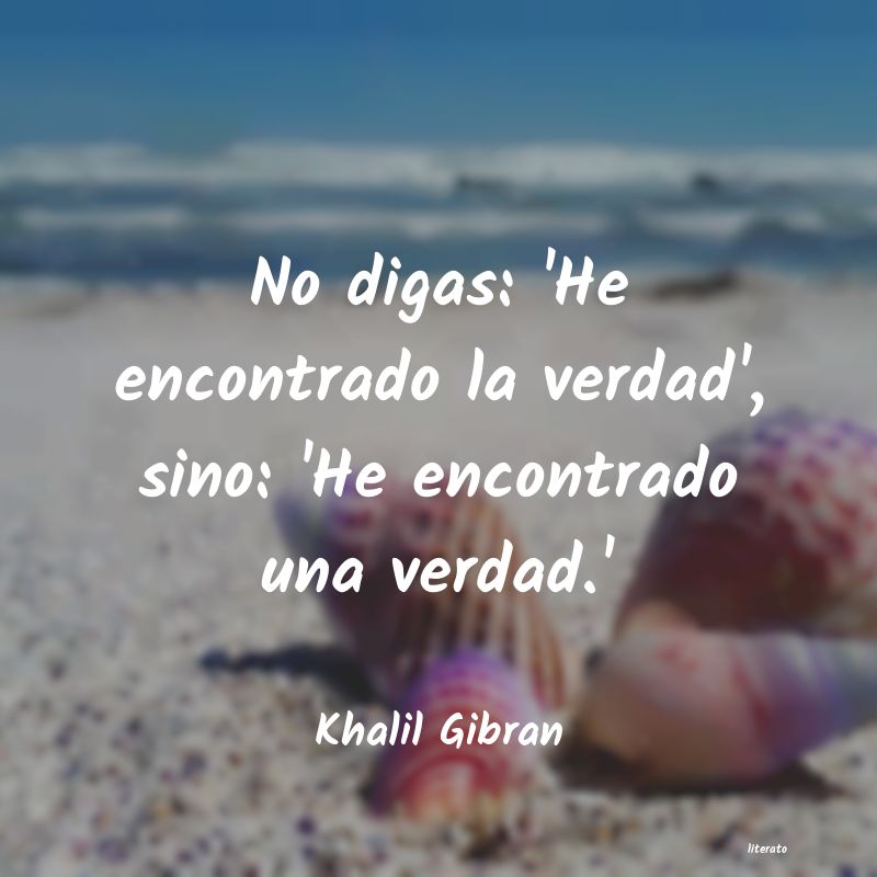 Frases de Khalil Gibran