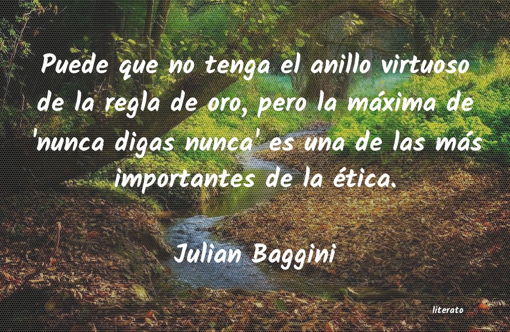 Frases de Julian Baggini