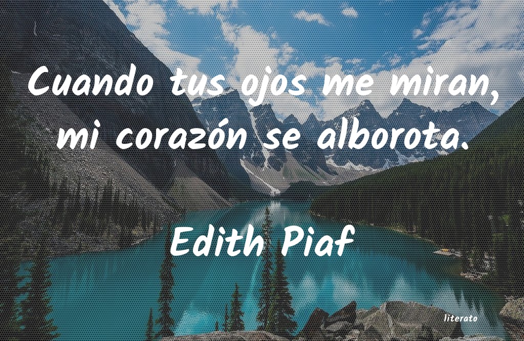 Frases de Edith Piaf