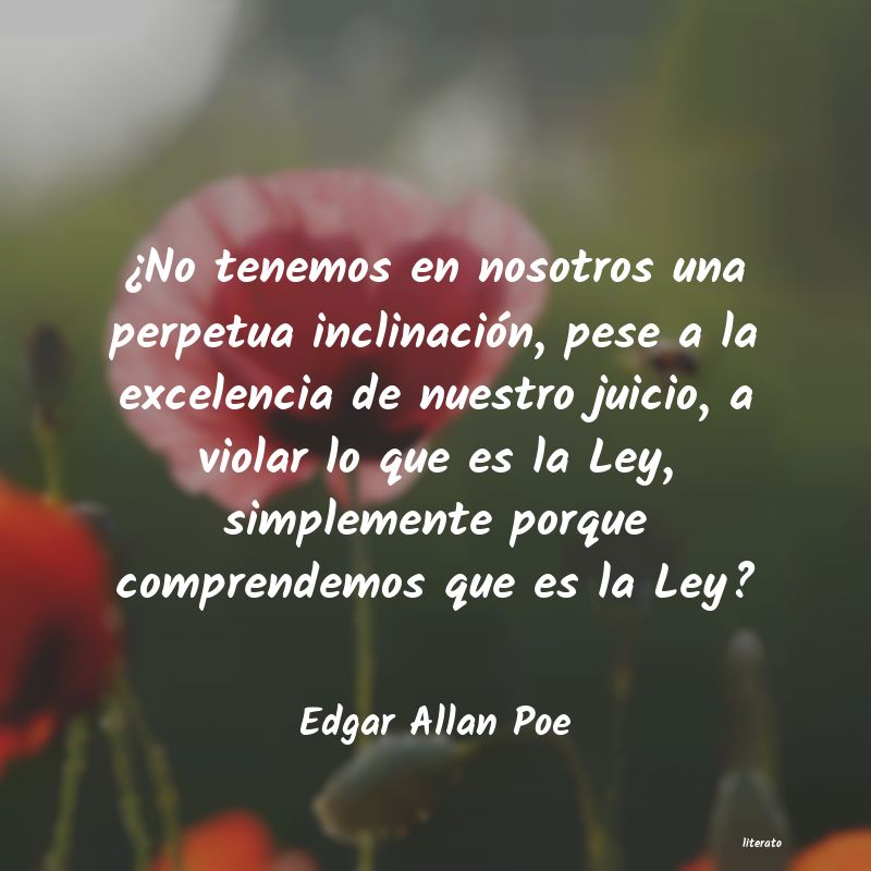 Frases de Edgar Allan Poe