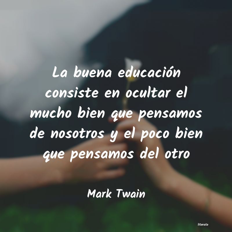 frases de Mark Twain