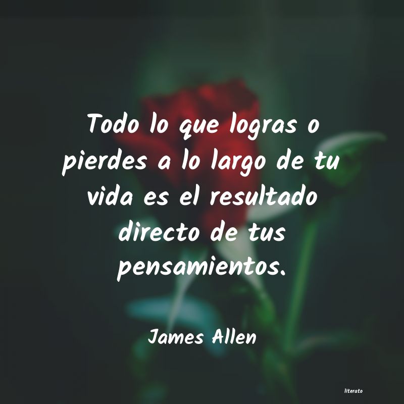 Frases de James Allen