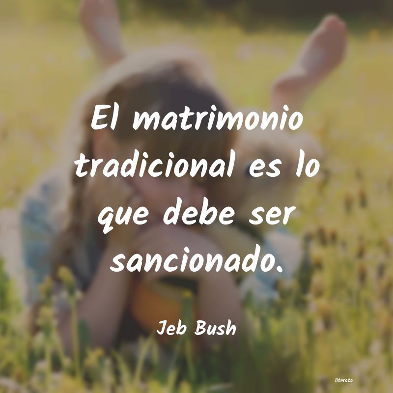 Frases de Jeb Bush