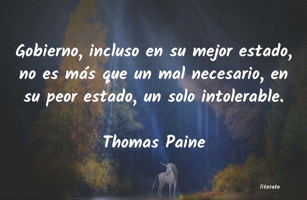 Frases de Thomas Paine