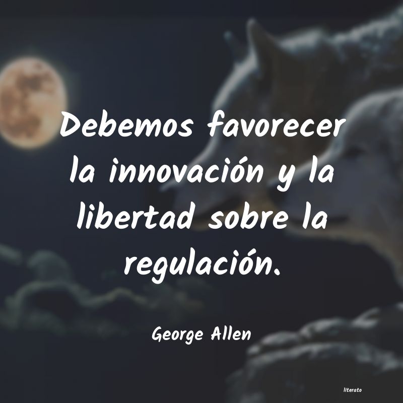 Frases de George Allen