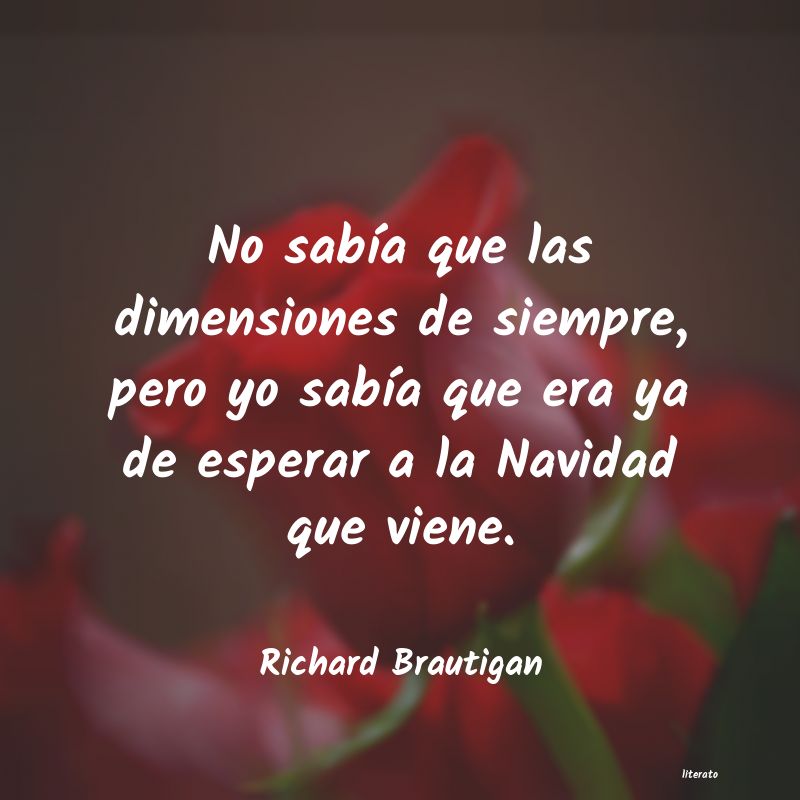 frases de Richard Brautigan