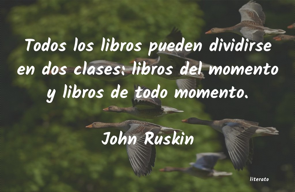 frases de John Ruskin