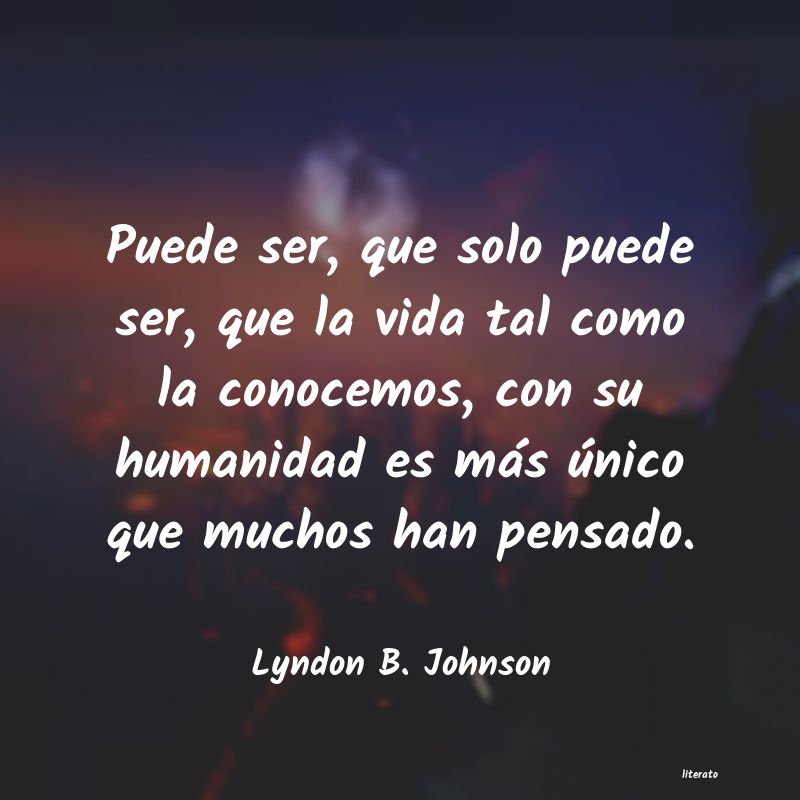 Frases de Lyndon B. Johnson