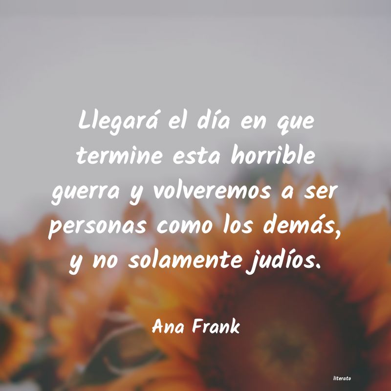 frases de Ana Frank