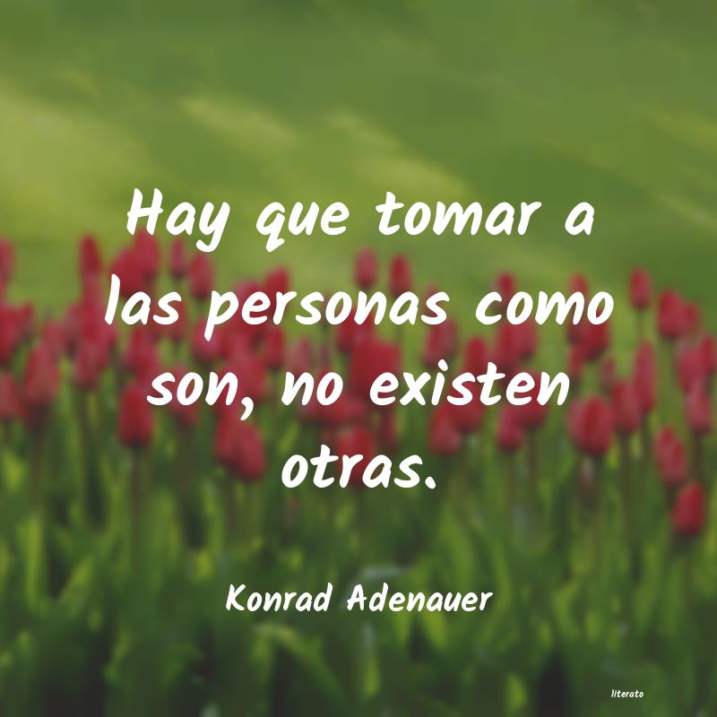 frases de Konrad Adenauer