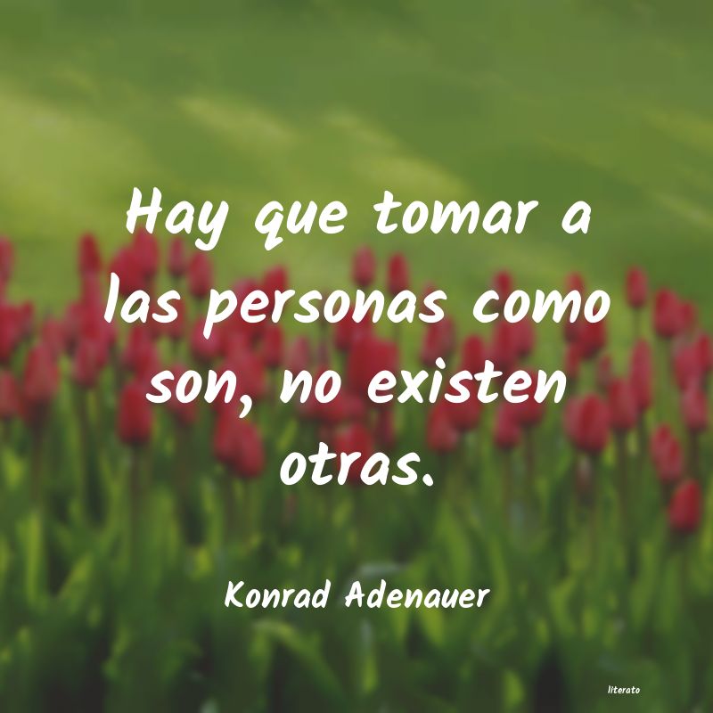 Frases de Konrad Adenauer