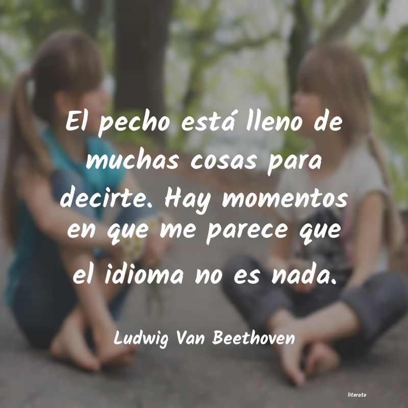 Frases de Ludwig Van Beethoven