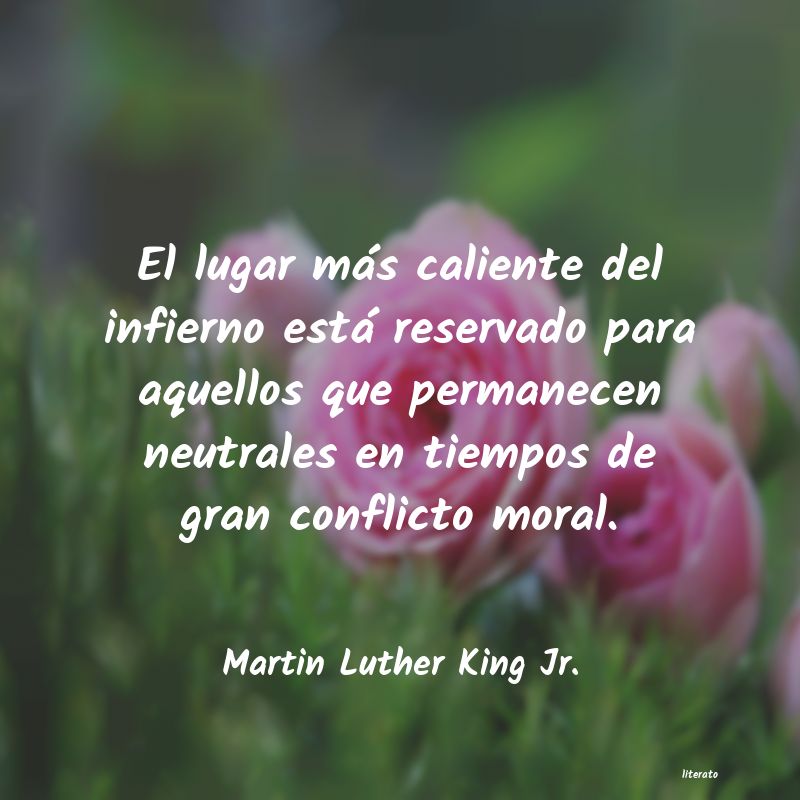 frases de Martin Luther King Jr.