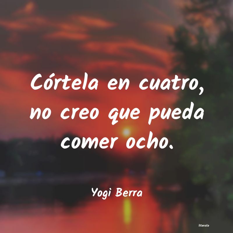 Frases de Yogi Berra