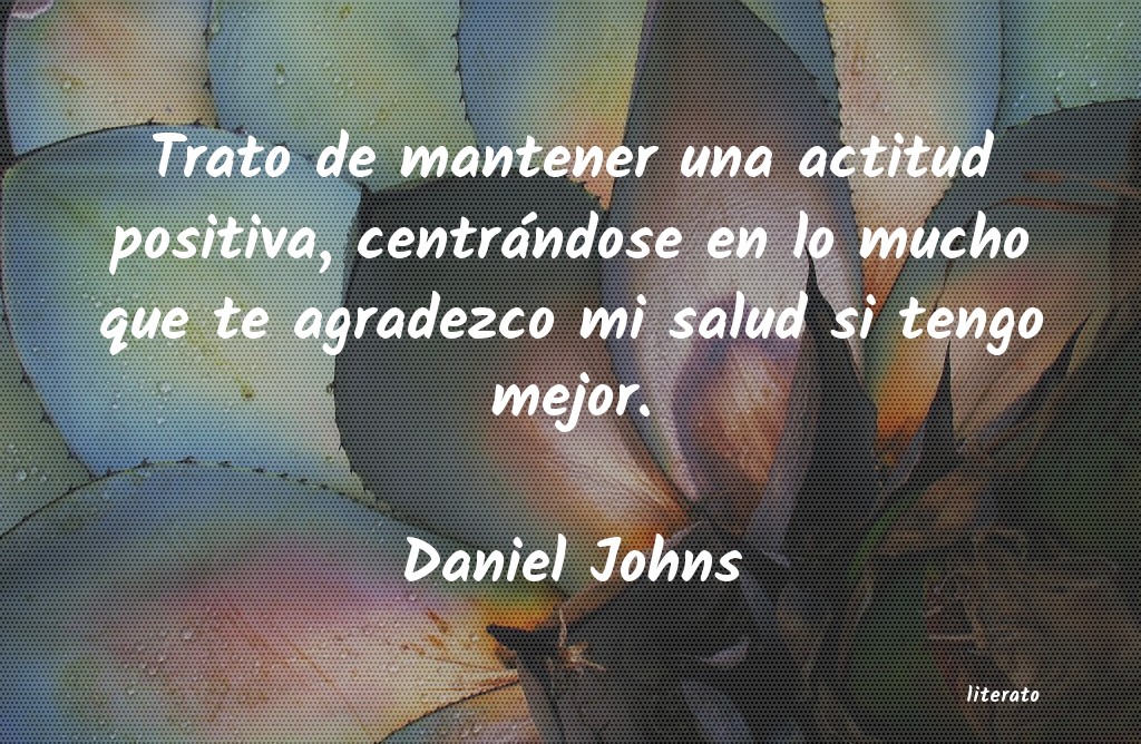 Frases de Daniel Johns