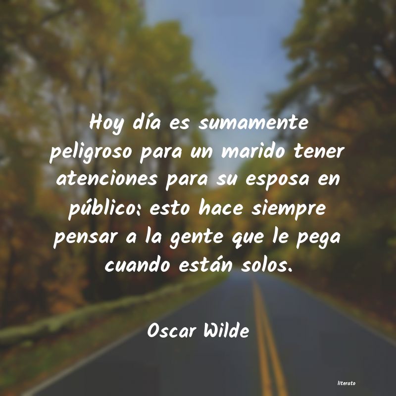 Frases de Oscar Wilde