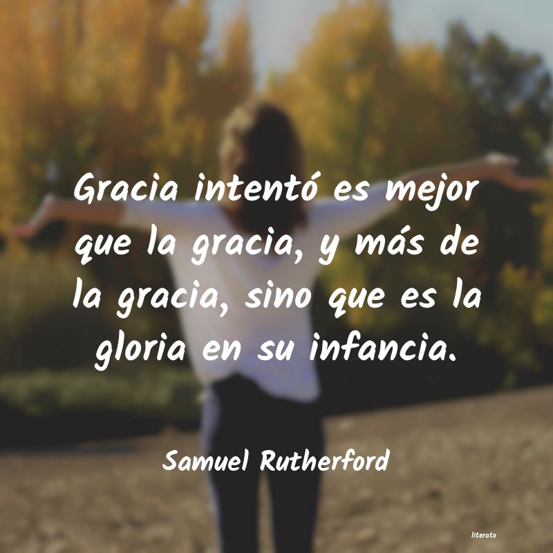 Frases de Samuel Rutherford