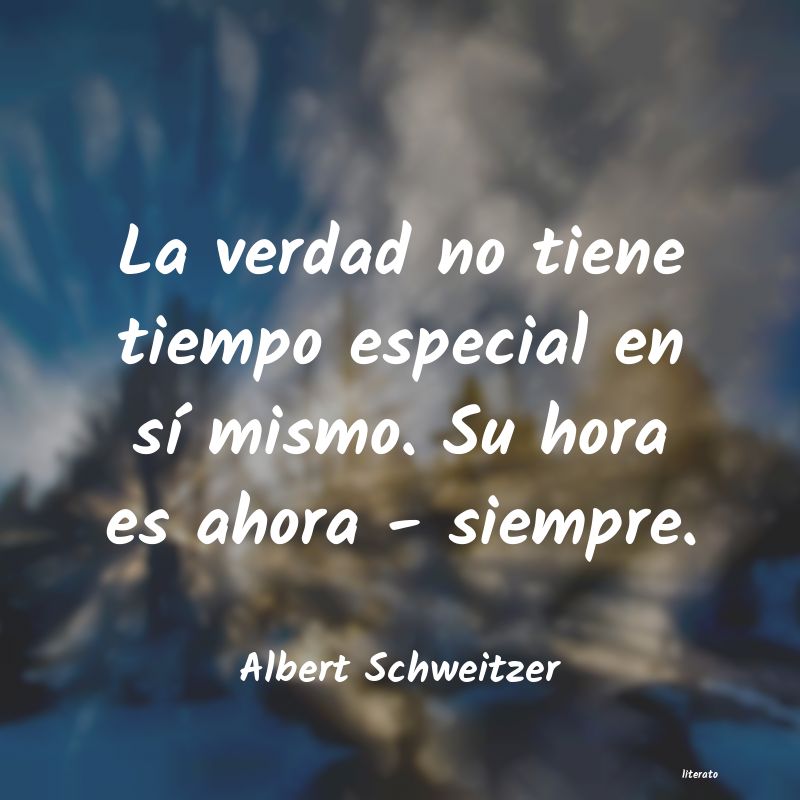 frases de Albert Schweitzer