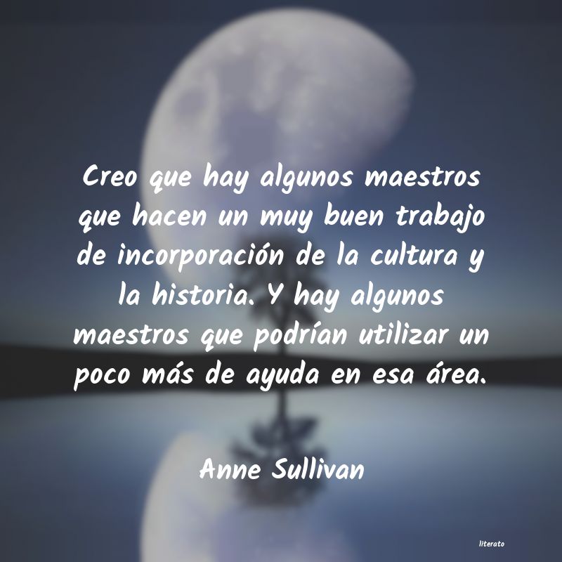 frases de Anne Sullivan