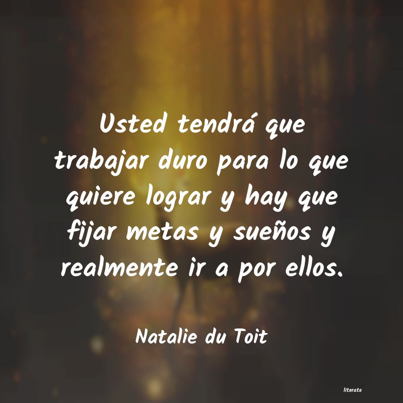 frases de Natalie du Toit