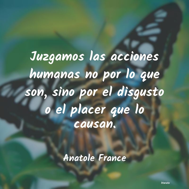 Frases de Anatole France