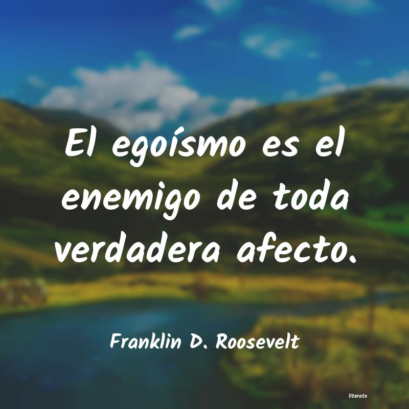 frases de Franklin D. Roosevelt