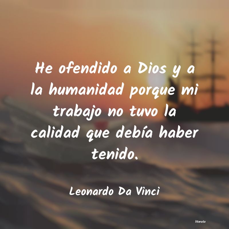 Frases de Leonardo Da Vinci