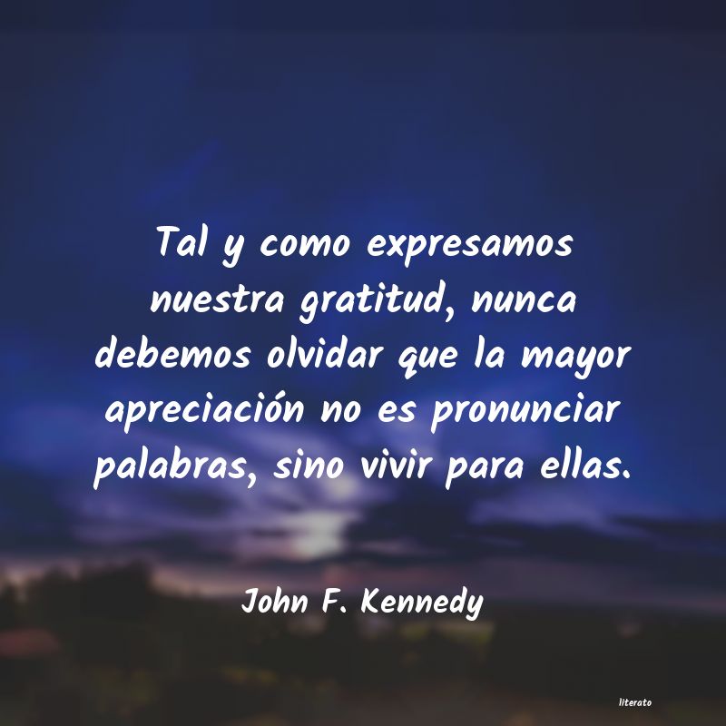 frases de John F. Kennedy
