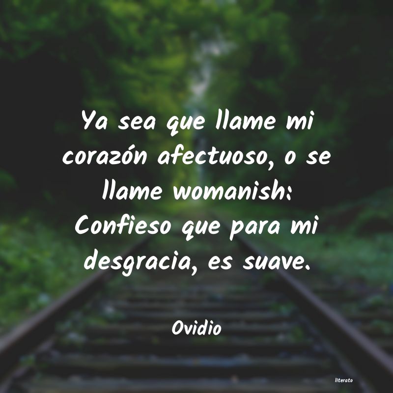 Frases de Ovidio