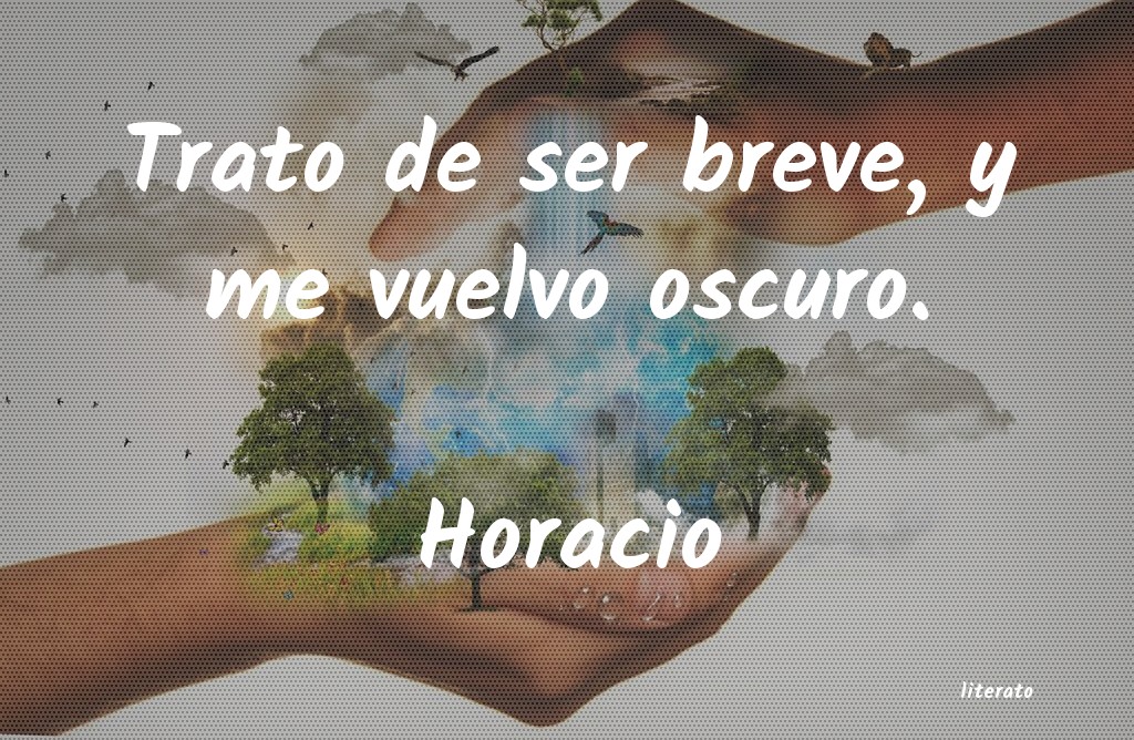 frases de Horacio