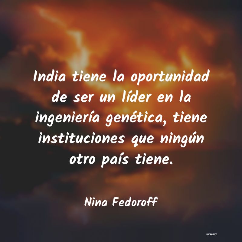 Frases de Nina Fedoroff