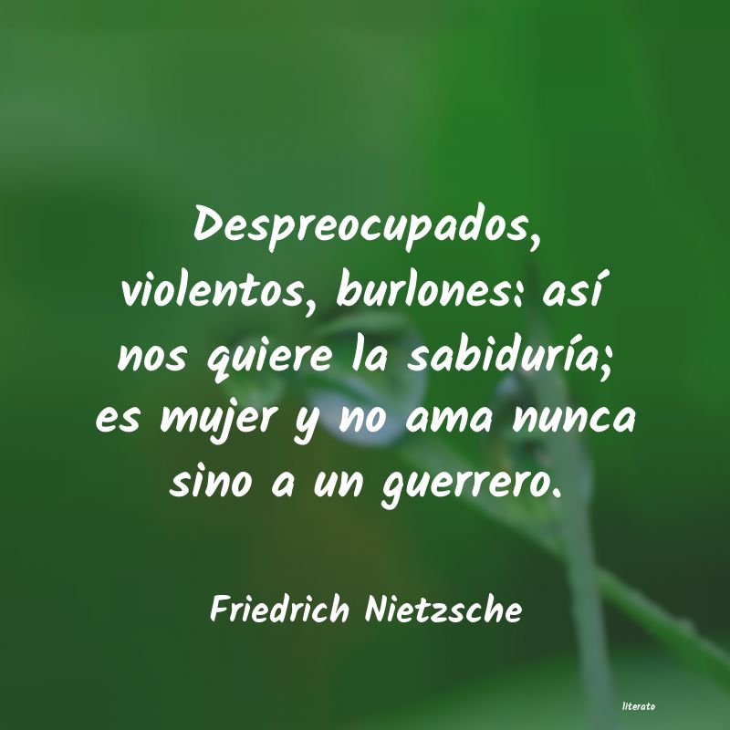 Frases de Friedrich Nietzsche