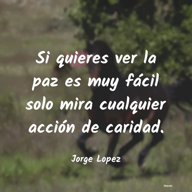 Frases de Jorge Lopez
