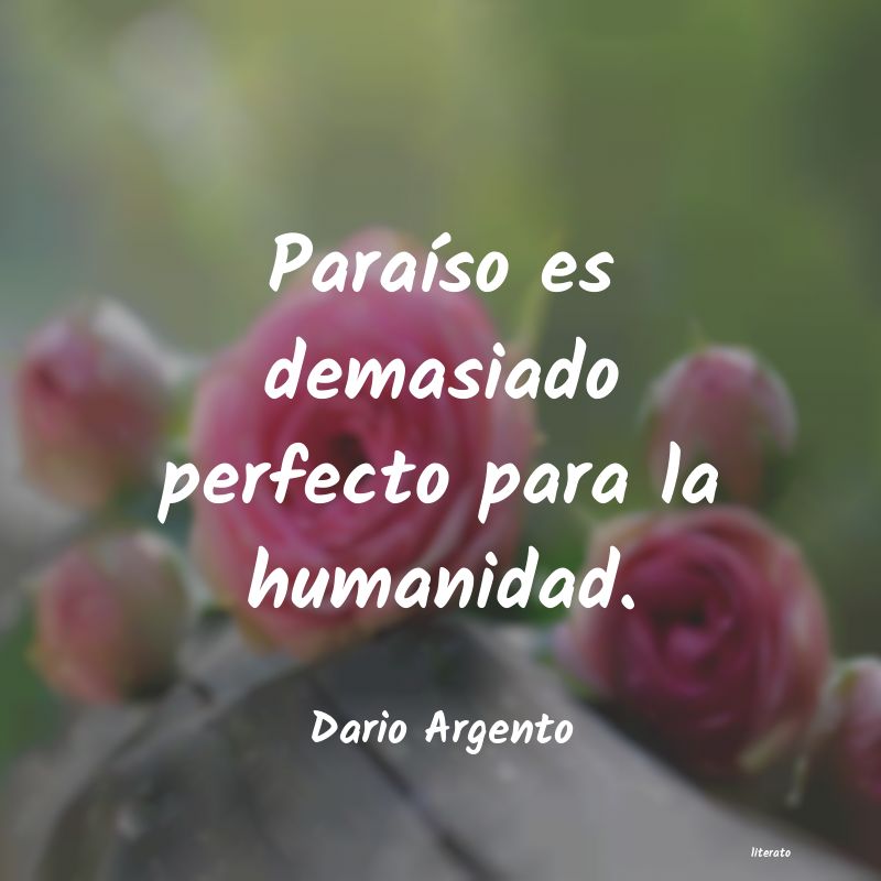 Frases de Dario Argento