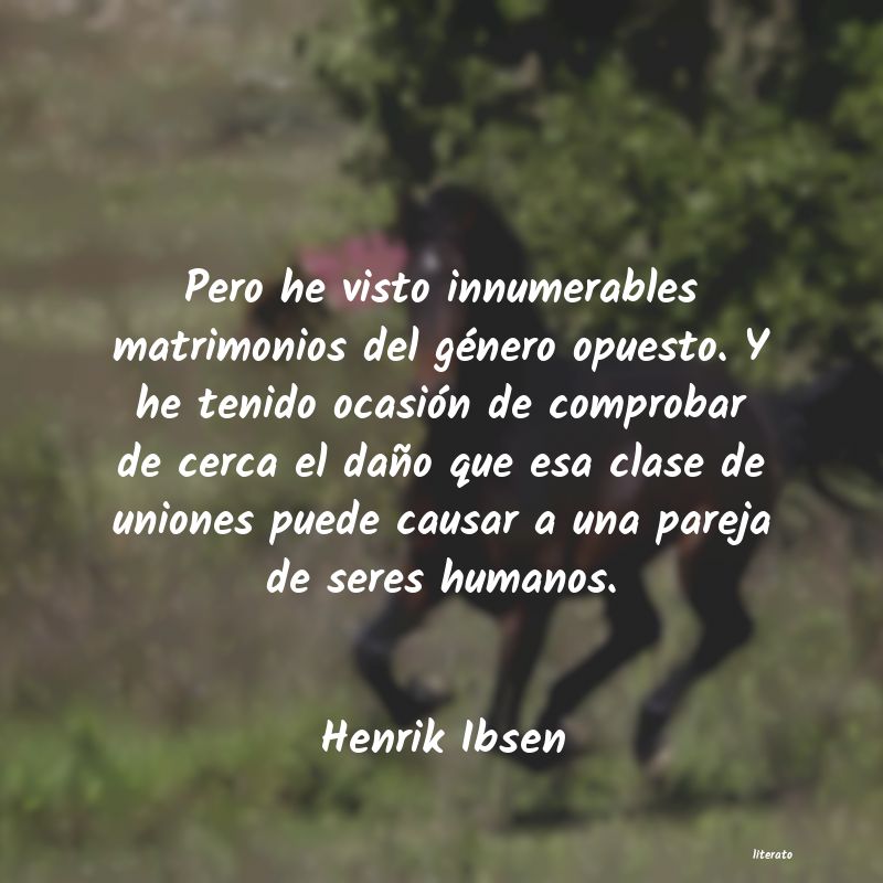 Frases de Henrik Ibsen