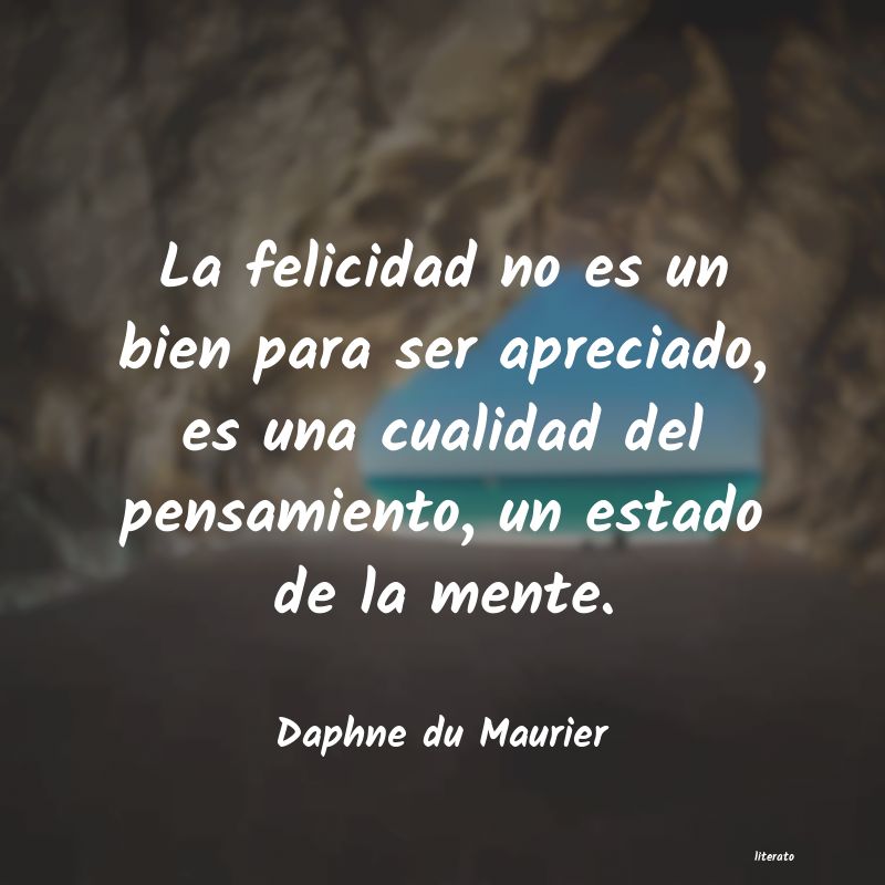Frases de Daphne du Maurier
