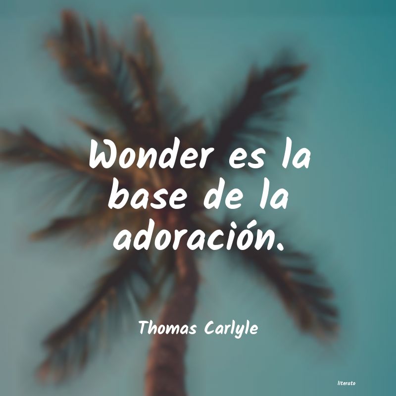 Frases de Thomas Carlyle