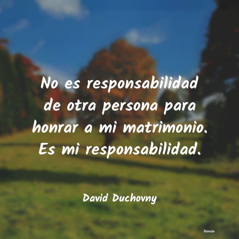 Frases de David Duchovny